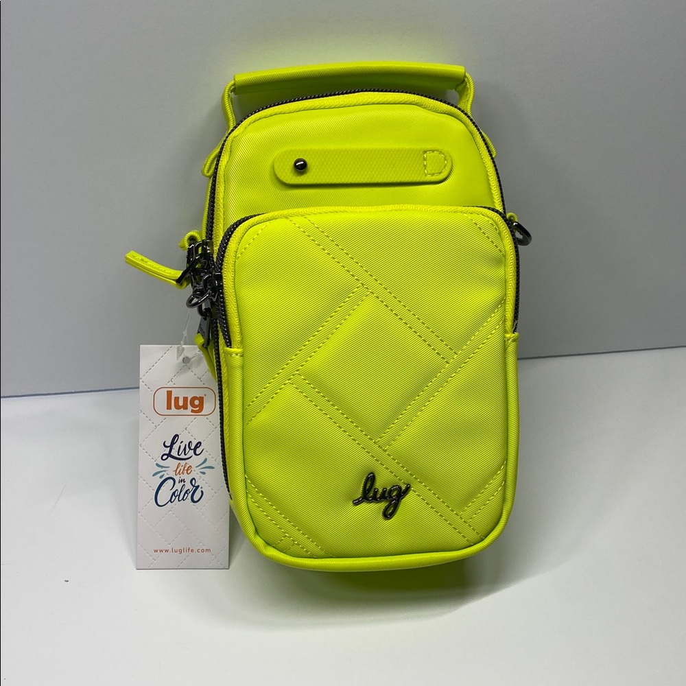 NWT Lug Skeeter Mini Bridge Satin Luxe Lemon Lime